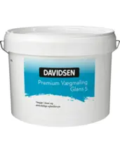 Davidsen Premium Vægmaling modehvid/mat - 9,1 L