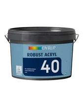 DYRUP Træ og metalmaling Robust Acryl 40 2.5 liter - Hvid 800