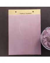 Fácil indfarvet sandspartel Purple Powder Lilla inkl. 1 liter finish
