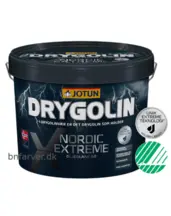 Jotun Drygolin Nordic Extreme Halvblank Ral 9010 2,7 L.