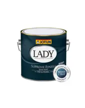 Jotun Lady Supreme Finish - Indendørs træmaling 2,7 L 5 mat