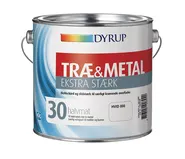 DYRUP Træ & Metal maling Ekstra Stærk Glans 30 Halvmat - Hvid 800